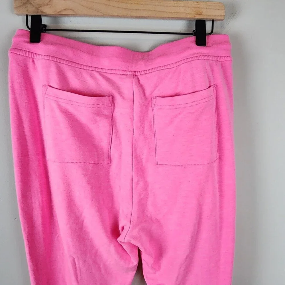 Lou & Grey sz M signature soft pink lightweight lounge pants pink pockets